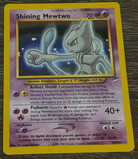 Shining Mewtwo 109/105 Neo Destiny Unlimited Holo Secret Rare Pokemon Card LP on eBay