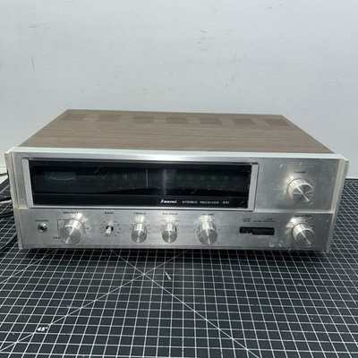 SANSUI STEREO RECEIVER ステレオレシーバー 441 Sansui Stereo Receiver 441 Vintage Silver Face Japan Model 441