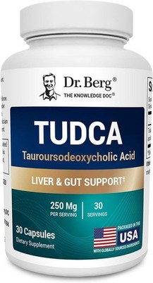 Dr. Berg TUDCA Supplement (Taurine) - Active and Powerful Formula-