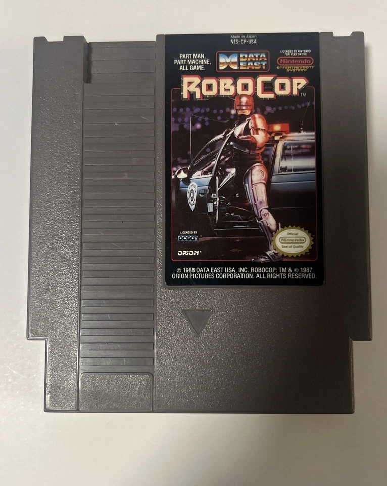 RoboCop NES CIB com Caixa e Manual (Nintendo Entertainment System) - Imagem 2 de 4