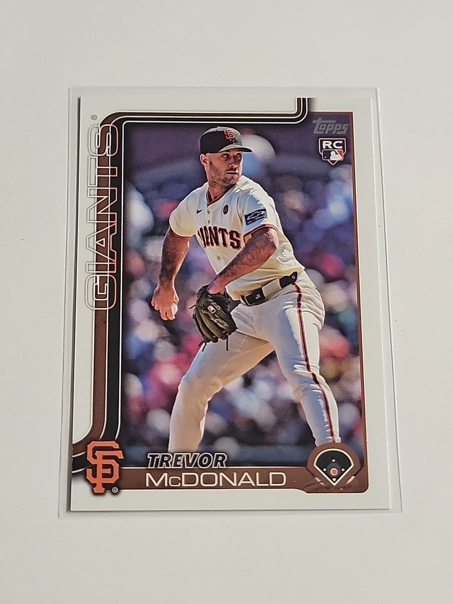 TREVOR MCDONALD RC 2025 Topps Series 2 #357 San Francisco Giants