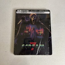 Scream 7 Limited Edition 4k Uhd Blu-ray Steelbook No Digital Code Scream 7 Limited Edition 4k Uhd Blu-ray Steelbook No Digital Code