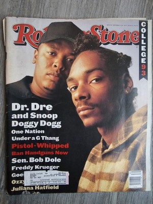 Rolling Stone Magazine Issue 666 September 30 1993 Dr. Dre Snoop Doggy Dogg M139