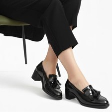 Russell & Bromley Midchester Ladies Black Lea...