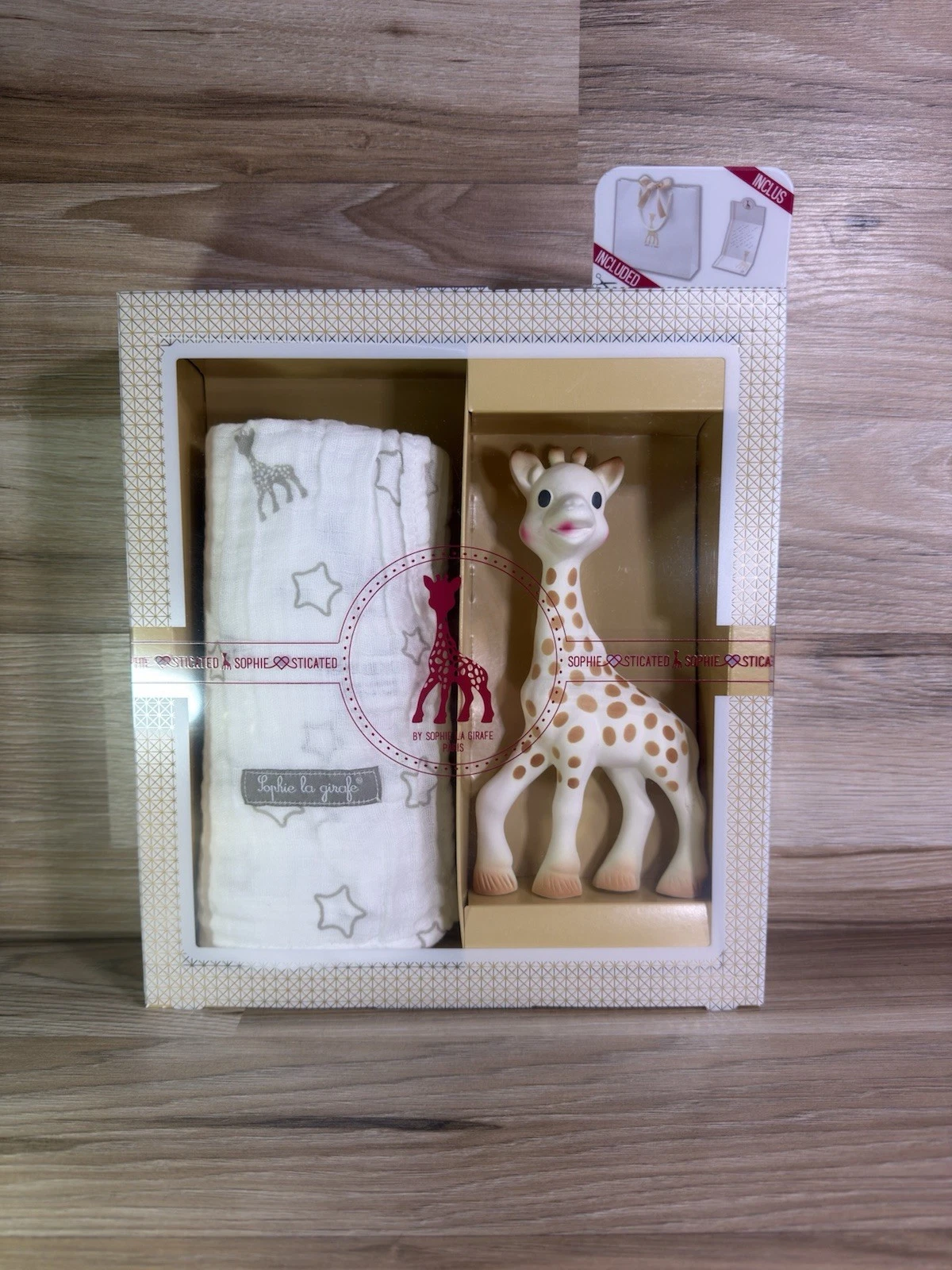 Sophie la Girafe Gift Set | Teething Toy and Blanket for Babies
Opens in a new window or tab