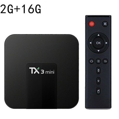 TX3 Mini For Android10 4K SMART TV  Media Player Quad-Core WIFI 2GB+16GB