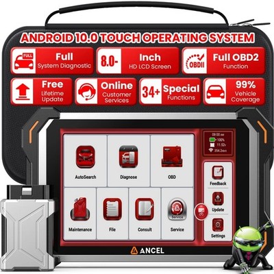 ANCEL DS600 BT Profi OBD2 Diagnosegerät FCA DoIP Auto ALLE SYSTEM ECU Codierung