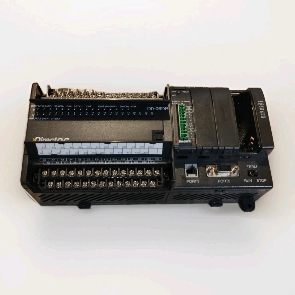 Automation Direct D0-06DR Koyo Direct Logic 06 Processor Module - Image 2 of 4