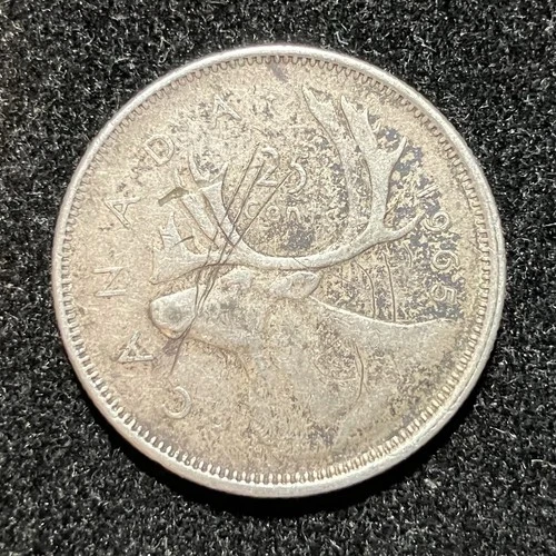 1965 Canada Quarter / .800 Silver