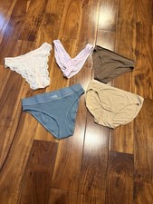 Skims 5 Pack women  s panties thong, briefs, variety