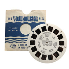 Sawyer's Single view-master Reel 552 Chichicastenango Guatemala HL hand-lettered