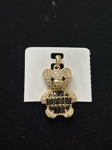 Authentic Gold Plated Teddy Bear Pendant