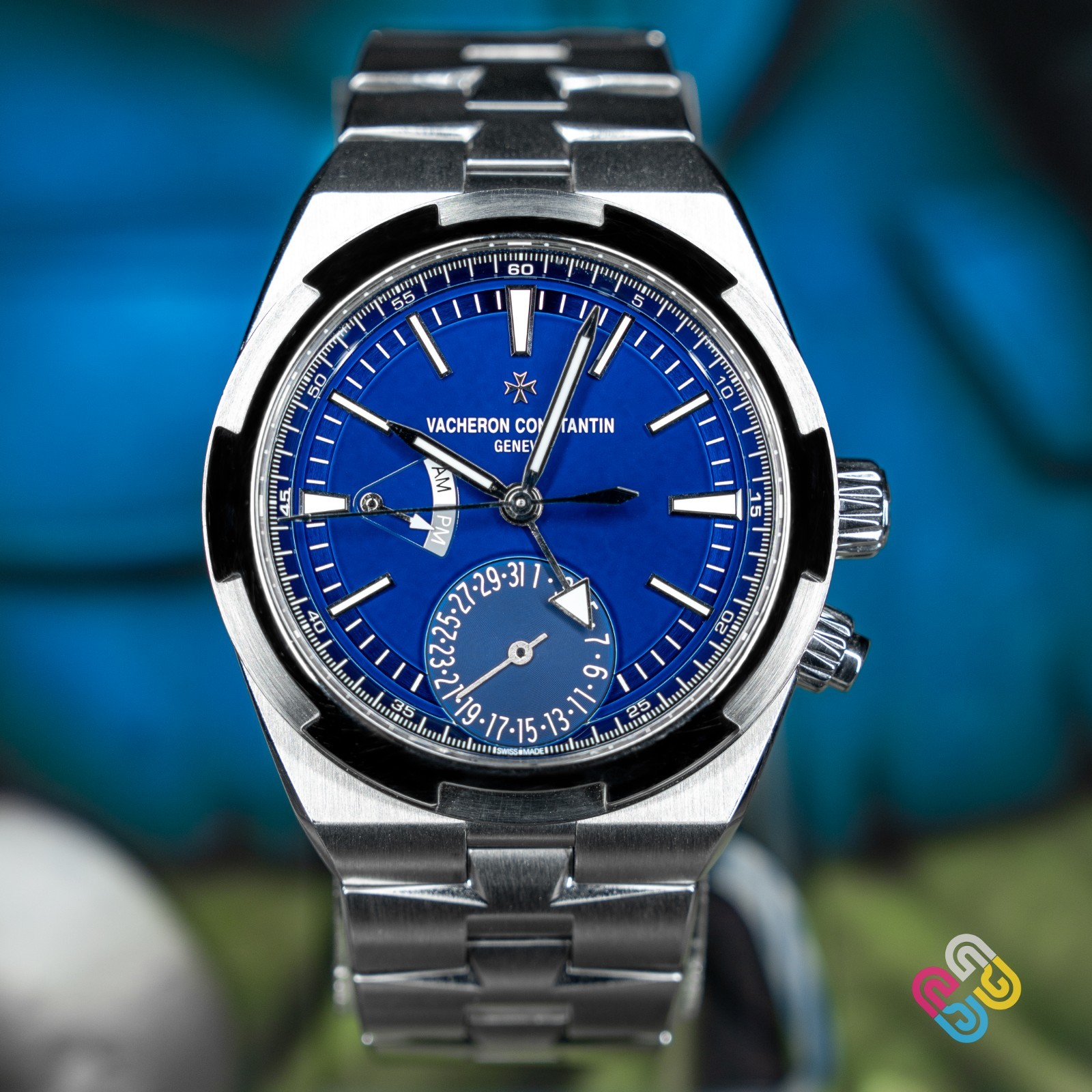 Vacheron Constantin Overseas Dual Time Blue Dial 41mm 7900V/110A-B334