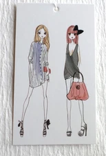 700 HANG TAGS PRICE TAGS RETAIL TAGS HANDBAG TAGS WITH 700 PLASTIC LOOPS