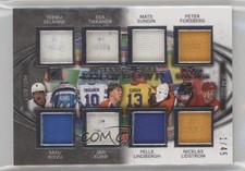 2016-17 Leaf ITG Used Silver 1/45 Teemu Selanne Esa Tikkanen Mats Sundin HOF 7i6