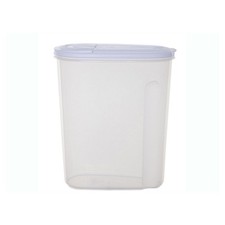 Whitefurze Large 3 Lt Dry Food Container Store Storage With Flip Lid Cereal Box