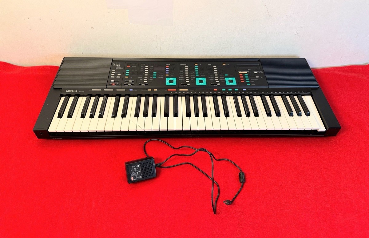 Yamaha PSR-90 FM Synthesizer Arranger Portable Keyboard 61 Key (3