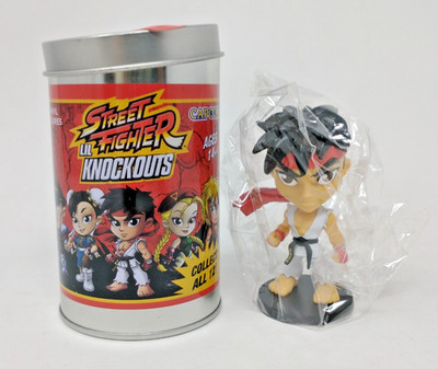 NEW STREET FIGHTER LIL KNOCKOUTS RYU VINYL FIGURE CAPCOM CRYPTOZOIC