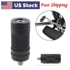 Black Shifter Peg Lever Foot Pegs Black For Harley Dyna Sportster Softail Street