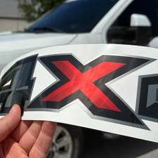 Ford F-150 4x4 Bedside Decals 2015-2020 Black Red Replacement Set Of 2 Ford F-150 4x4 Bedside Decals 2015-2020 Black Red Replacement Set Of 2