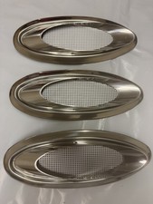 1958 1959 1960 Impala Bel Air Biscayne Accessory Exhaust Ports Set Of 3 Only