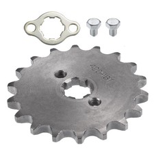 1 Set 420 Style 18 Teeth 17mm ID Motorcycle Front Engine Sprocket 50cc-125cc