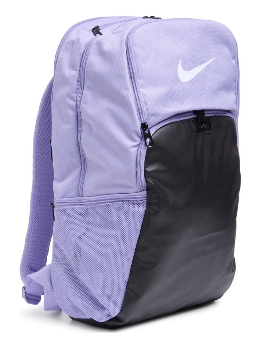 Nike BRASILIA Backpack XL Backpack Lilac Purple Black School Gym Bag DM3975 533