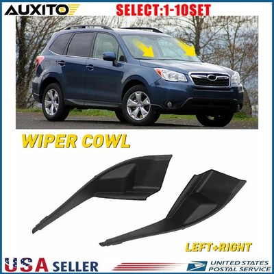 For Subaru Forester 2014 2015 2016 2017 2018 Wiper Cowl Grille Trim Panel 2-20X