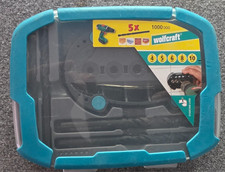Wolfcraft 1000000 Universalbohrer-Set mit Bohrhilfe Bohrst&auml;nder f&uuml;r Bohrmaschine