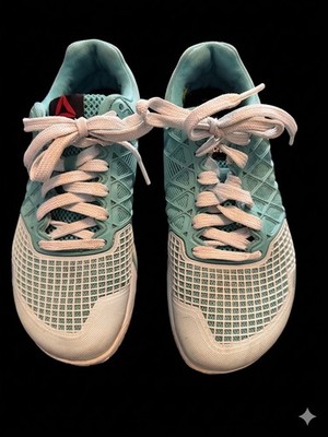 Reebok CrossFit Nano 4.0 CF74 Ropepro Women's Teal Mesh Athletic Sneakers