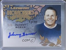 2015 Leaf Ultimate Honored Members Gold Spectrum 3/3 Johnny Bower Auto HOF y0t