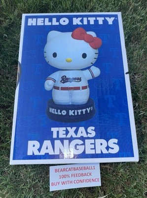 TEXAS RANGERS HELLO KITTY BOBBLEHEAD 7-19-25 THEME NIB! | eBay