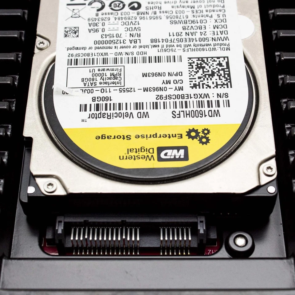 WD Velociraptor 160GB 10K RPM Hard Disk HDD SATA 3.5" Refurbished Computer - Image 2 of 4