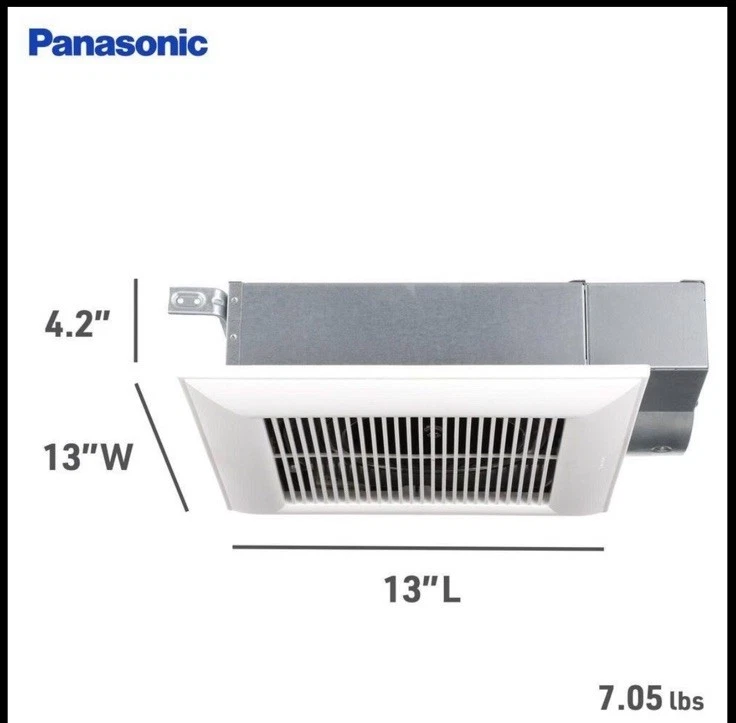 Panasonic WhisperValue DC Ventilation Fan FV-0510VSC1 50/80/100 FV-0510VS1 - Image 3 of 4