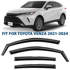 Side Window Deflectors Rain Guards for 2021-2024 Toyota Venza SHATTERPROOF