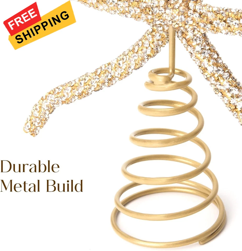 Рождественские украшения - декор - золотые стеклянные стразы бант дерево  - Изображение 4 из 4