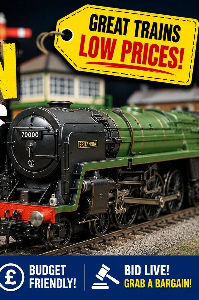 Bargain Model Train Auction! Hornby, Bachmann etc! Massive Deals!