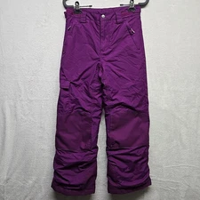 Columbia Bugaboo Snow Pant Purple Medium Youth Medium Omni Tech Outgrow System