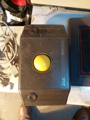 Vintage Atari Trak-Ball CX22  Atari Touch Tablet. 