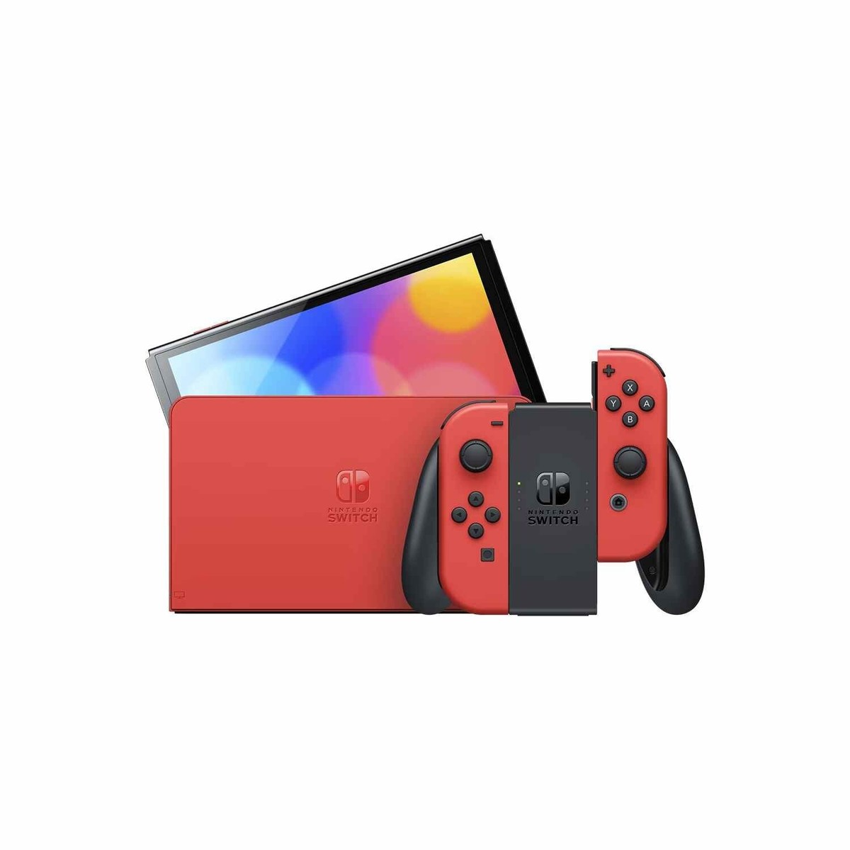Nintendo Switch 赤 Nintendo Switch - OLED Model with Neon Red & Neon Blue Joy-Con