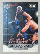 2022 Upper Deck UD Canvas AEW Wrestling Dustin Rhodes #C6