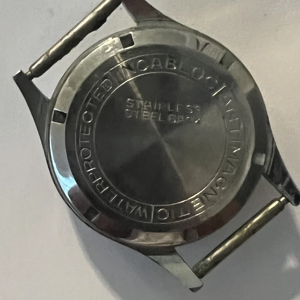 PRECIMAX INCABLOC 17 JEWEL ANTIMAGNETIC SWISS WATCH WATER PROTECTED WORKS GREAT! - Image 3 of 4