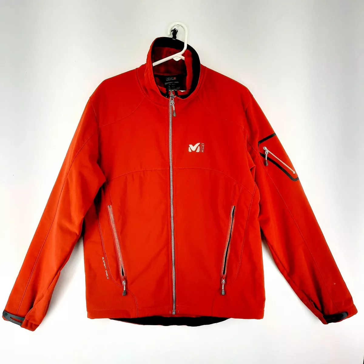 Red hiking best sale jacket