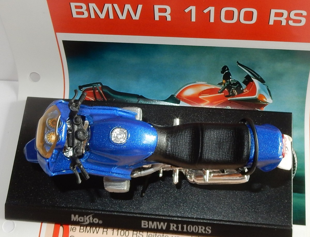 BMW R 1100 S ミニチュアモデル 1/18 バイク Extremely Rare BMW Dealer Edition BMW R1100S in Yellow Scale