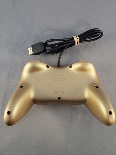 Mando Club Nintendo Wii Pro - RVL-005 - OEM - Dorado - ¡Probado! - Imagen 2 de 2