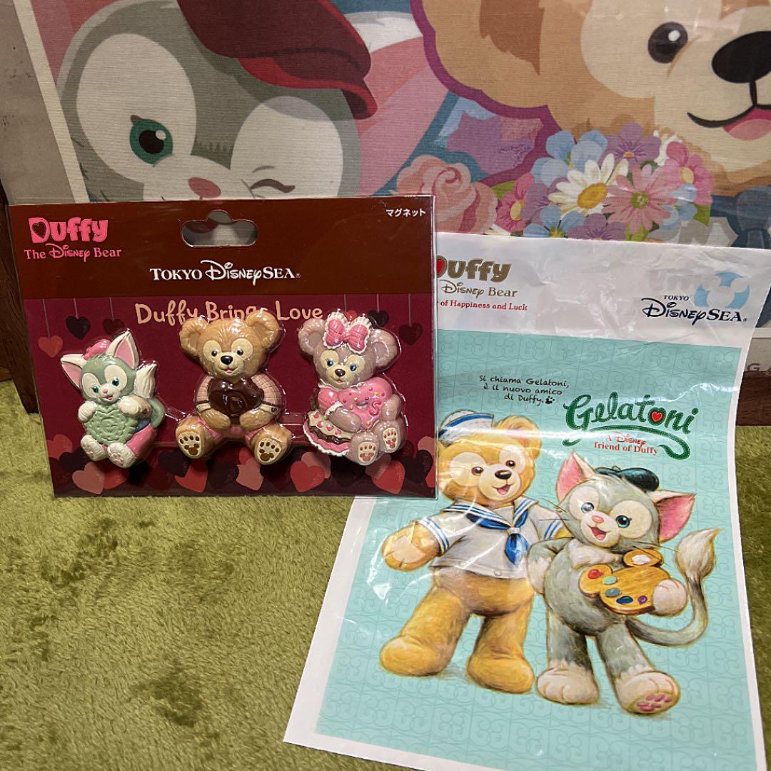 TokyoDisney Sea Valentine's Day limited edition Duffy magnet set