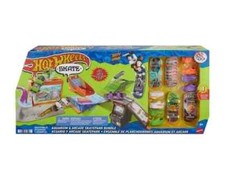 Hot Wheels Tony Hawk Skate Aquarium & Arcade Skatepark Bundle Playset NEW SEALED image