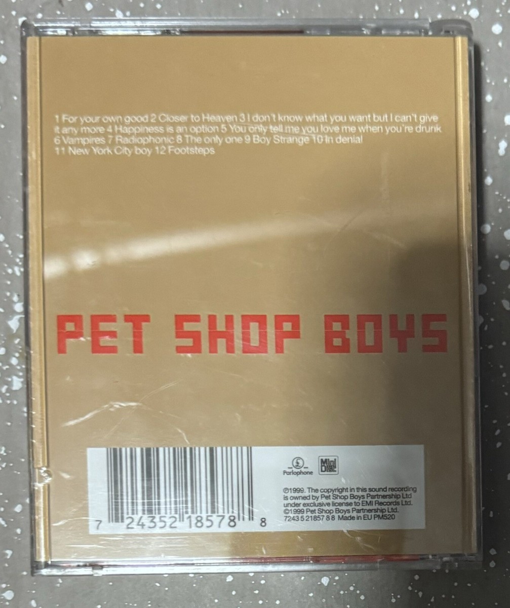 PET SHOP BOYS 4CDセット Pet Shop Boys Nightlife - Minidisc MD | eBay