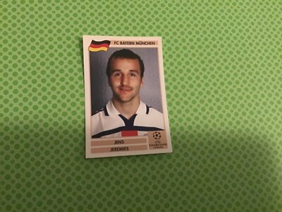 PANINI CHAMPIONS LEAGUE 2000-01  LA FINALE J.JEREMIES BAYERN MUNCHEN  ️ # 30