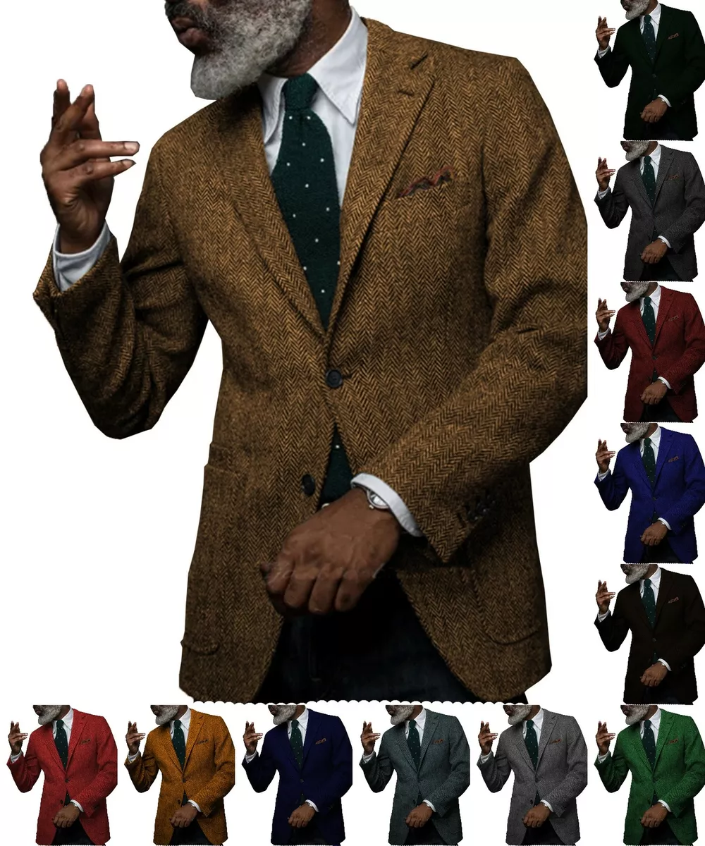Mens herringbone outlet sport coat